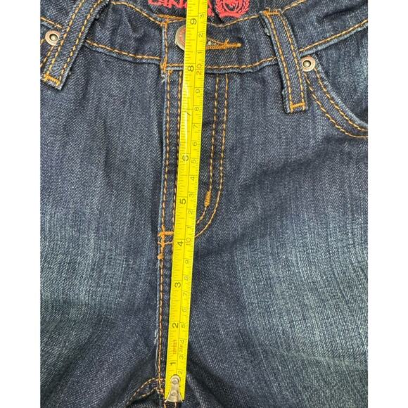 Cinch Jenna Jeans Womens Sz 3/27 Relaxed Bootcut Dark Wash Western - Picture 7 of 9